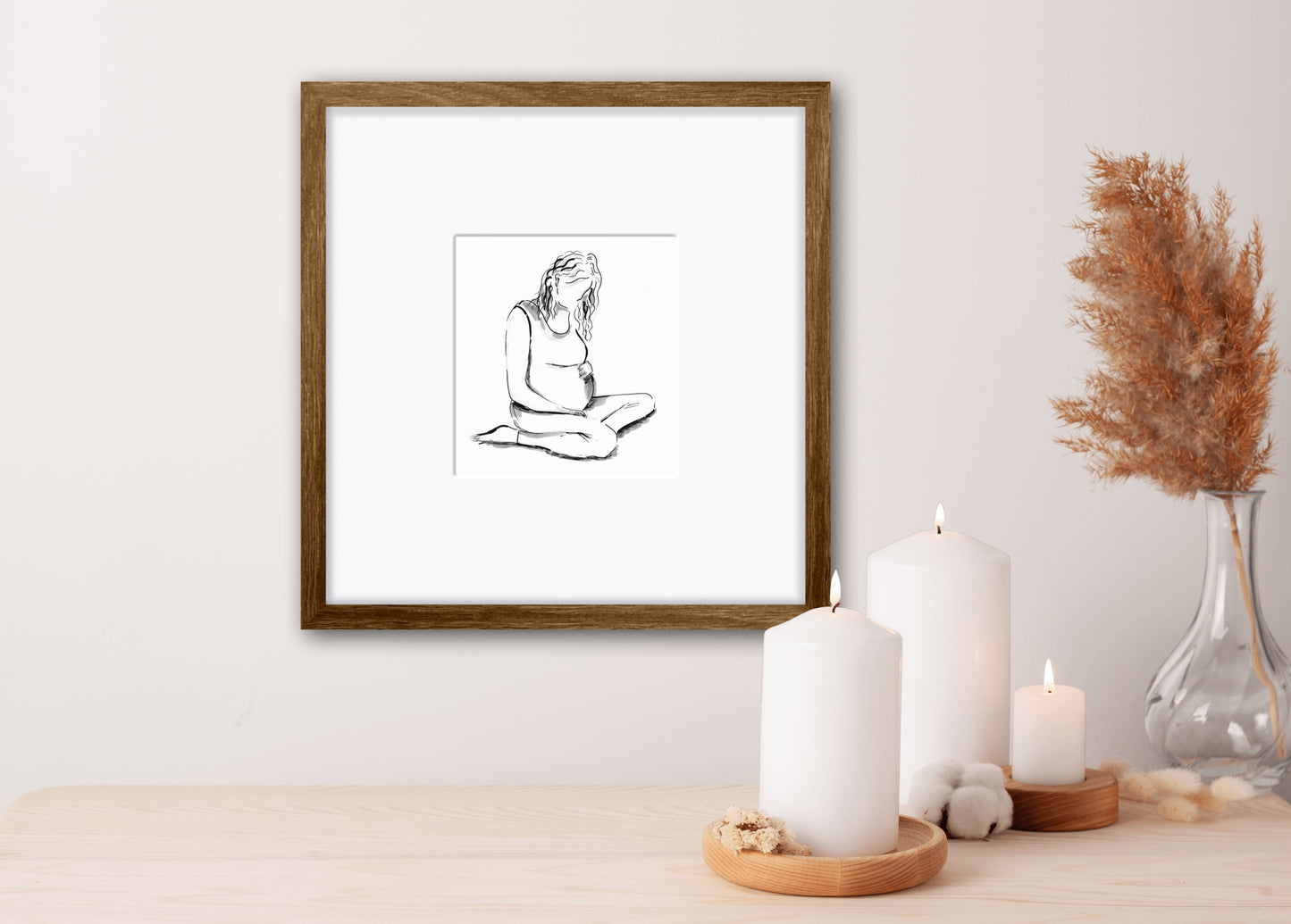 Limited Edition Print Mum to be