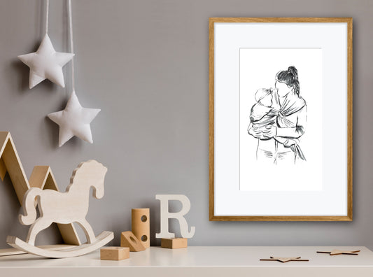 Limited Edition Print Close To Mum