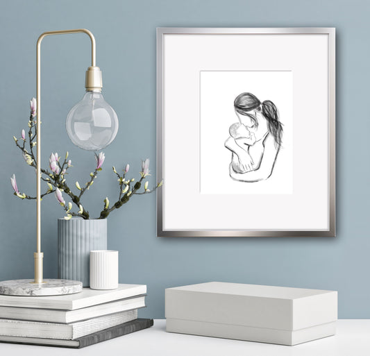 Limited Edition Print Mummy’s kisses