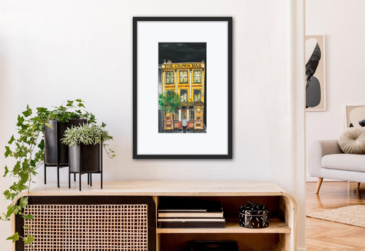 Limited Edition Print Crown Bar in Belfast - Image #2