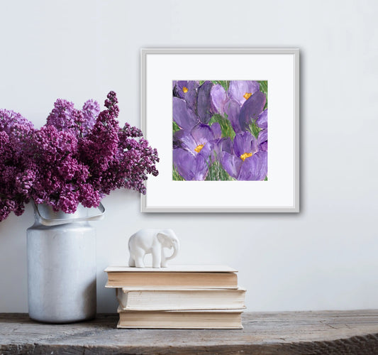 Purple crocus (Print) - Image #3