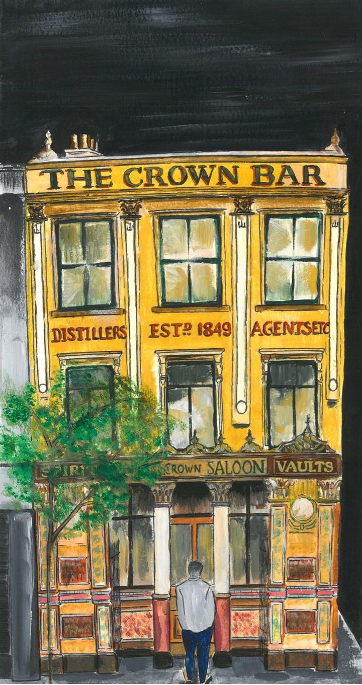 Limited Edition Print Crown Bar in Belfast - Image #5