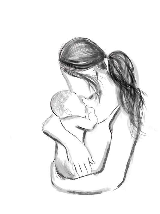 Limited Edition Print Mummy’s kisses
