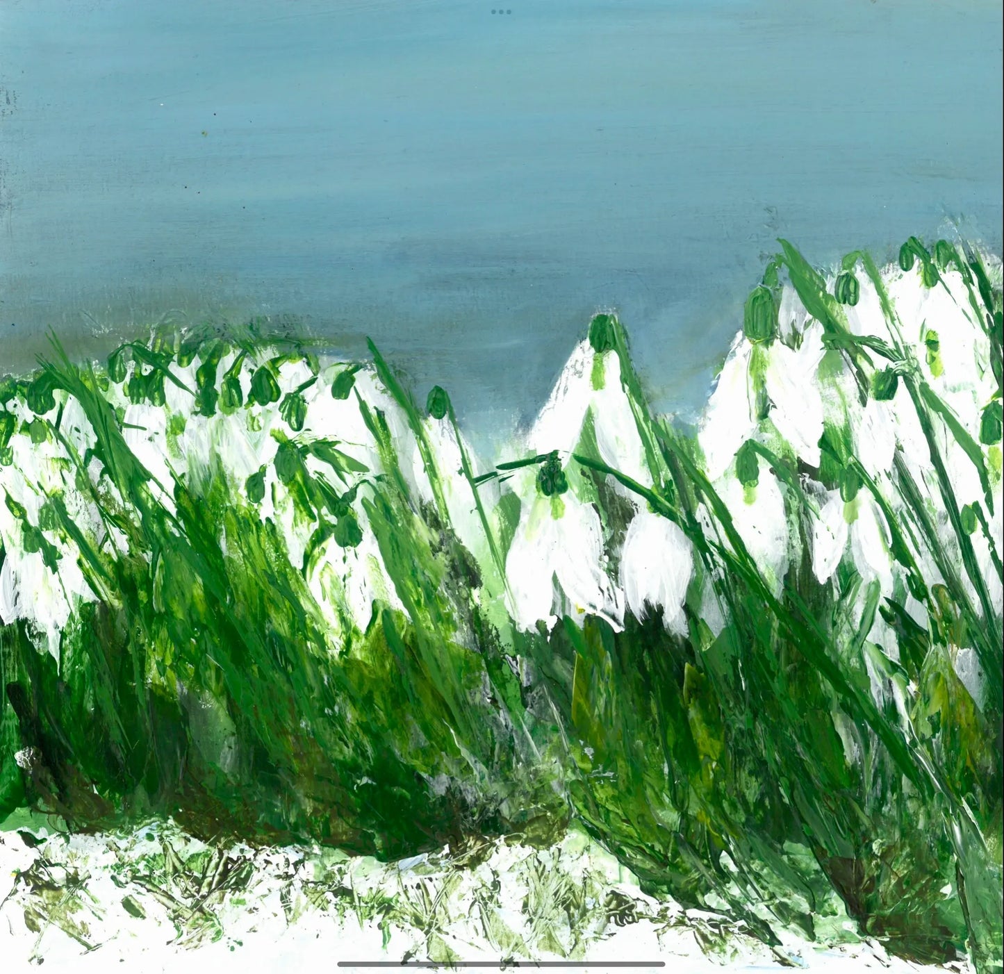 Little Snowdrops print - Image #1